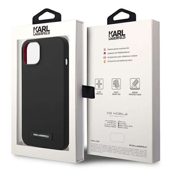 Etui Karl Lagerfeld do iPhone 15 Plus, iPhone 14 Plus, Czarny, MagSafe zdjęcie 8