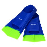 Płetwy do pływania treningowe krótkie Aqua-Sport Short Fins rozmiar 33-35