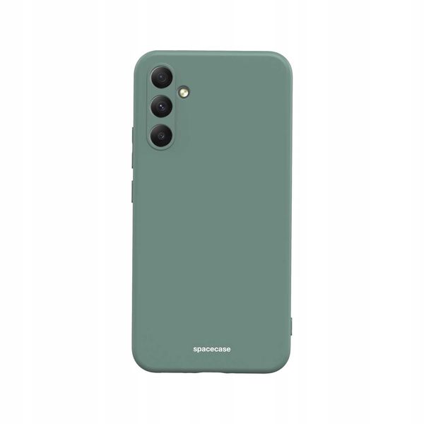 Spacecase Silicone Case Galaxy A34 5G Dark Green zdjęcie 9
