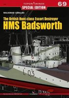 The British Hunt-class Escort Destroyer HMS Badsworth - Topdrawings No. 69