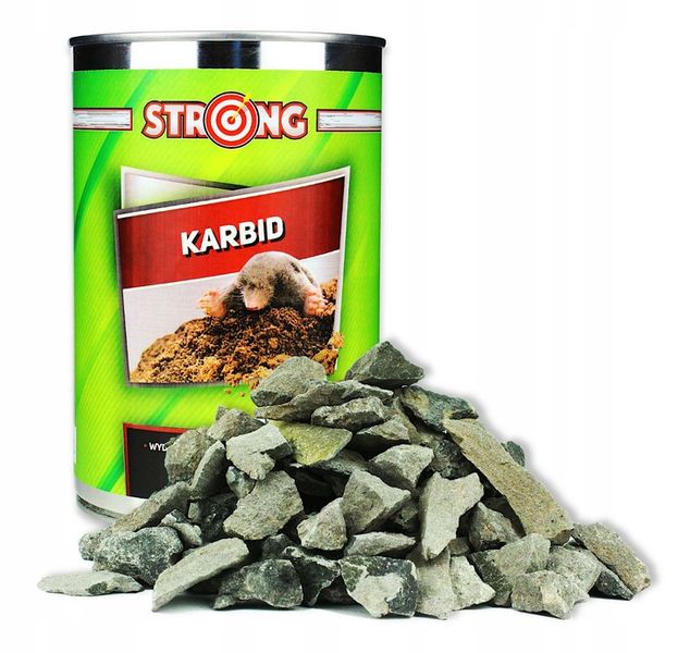 SILNY ODSTRASZACZ ŚRODEK NA KRETY NORNICE KARBID SUPER JAKOŚĆ DUŻE KAWAŁKI zdjęcie 6