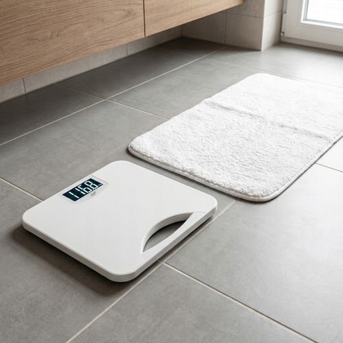 Waga Łazienkowa Elektroniczna Wyświetlacz Uchwyt Do Przenoszenia Ad8193W na Arena.pl