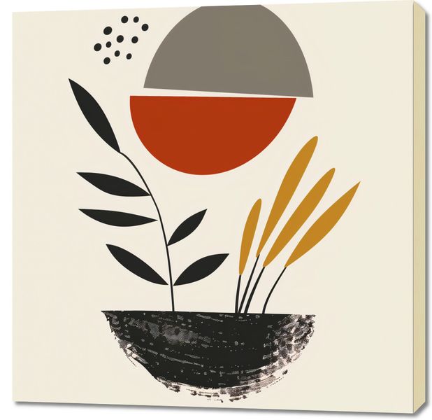 Obraz 90x90cm Świt z Akcentem zdjęcie 1