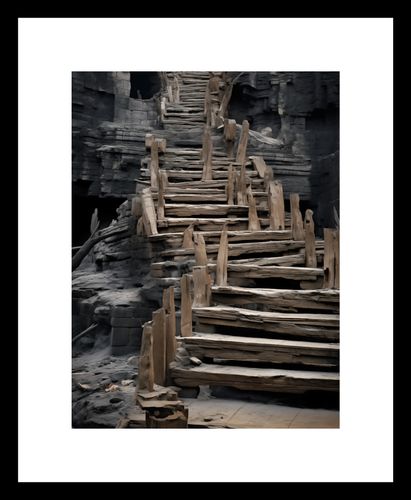 Plakat 15x20cm Schody do Nieznanego na Arena.pl