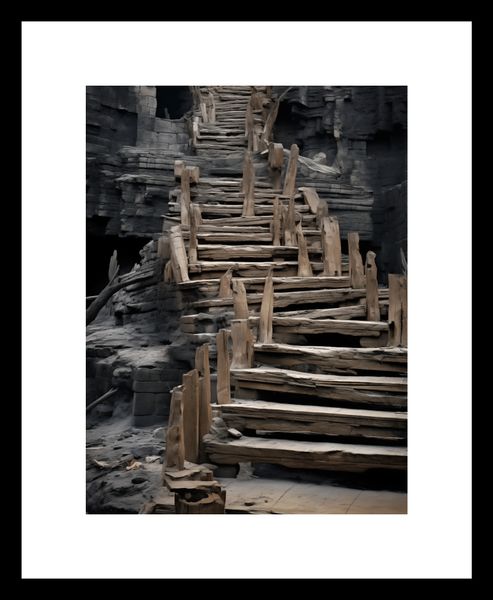 Plakat 15x20cm Schody do Nieznanego zdjęcie 3