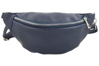 Torebka damska saszetka / nerka - CASUAL - Granatowa