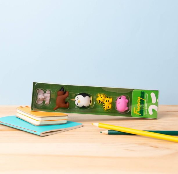 Zestaw gumek do mazania Animals zdjęcie 2