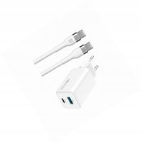 Szybka ładowarka GaN 45W 2 wejścia z kablem 2m do Xiaomi Redmi Note 12 Pro+
