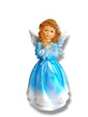 Aniołek Niebieski 28 Cm Figura Polyresin 520 G