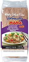 Makaron z brązowego ryżu Vermicelli, nitki 200g - MAMA