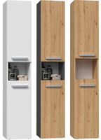 Słupek Łazienkowy z Koszem Na Pranie 31 cm MELI III TS - 3 Kolory