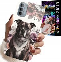 ETUI DO MOTOROLA G31 / G41 - PITBULL GROŹNE PSY FUTERAŁ PLECKI CASE