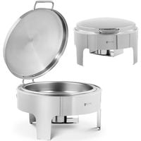 podgrzewacz do potraw stołowy okrągły na pastę z pokrywą śr. 39 cm 5.8 l