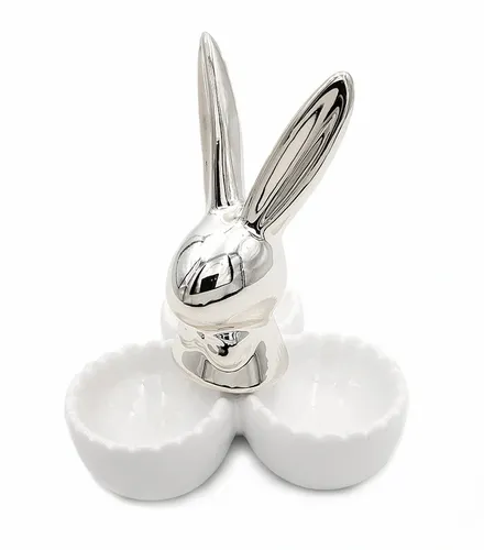 Osłonka ceramiczna zając zajączek skorupka jajka na Arena.pl