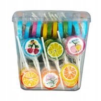 Lizaki deseniowe owocowe Astra 10g 100szt