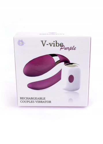 Stymulator-V-Vibe Purple USB 7 Function z pilotem na Arena.pl