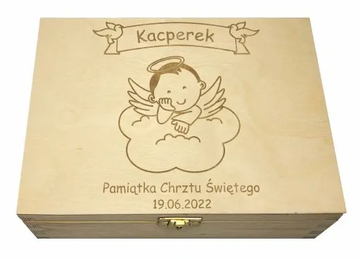 PUDEŁKO WSPOMNIEŃ PREZENT ROCZEK CHRZEST NARODZINY zdjęcie 16