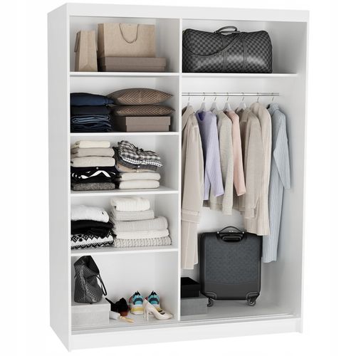 Szafa przesuwna Rivano VI 150 cm z lustrem na Arena.pl