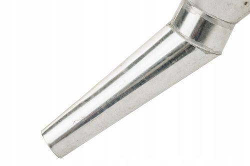 Lejek do paliwa metalowy krzywy z sitkiem na Arena.pl