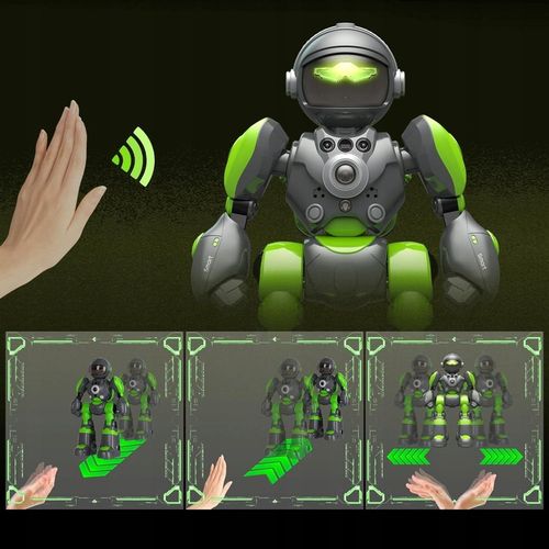 ROBOT INTERAKTYWNY ZDALNIE STEROWANY GESTEM PILOTEM RC PROGRAMOWANY PREZENT na Arena.pl