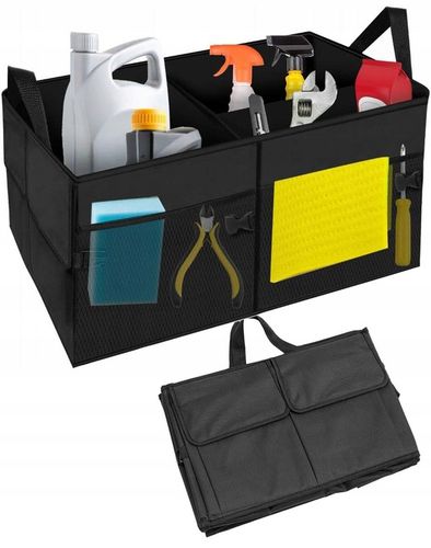 Torba Organizer do Bagażnika Samochodu Auta Kufer XXXL Składany Duży Mocny na Arena.pl