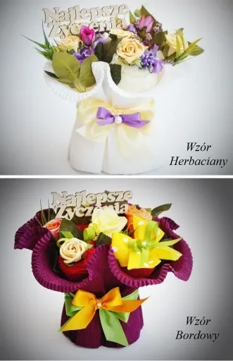 Super Prezent na urodziny imienin Oryginalny Praktyczny Bukiet z Ręczników zdjęcie 10