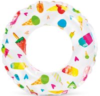Koło dmuchane do pływania z nadrukiem o średnicy 51 cm INTEX 59230 LODY