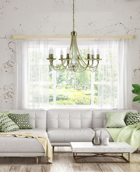 Muza zwis 8x40W E14 patyna zdjęcie 6