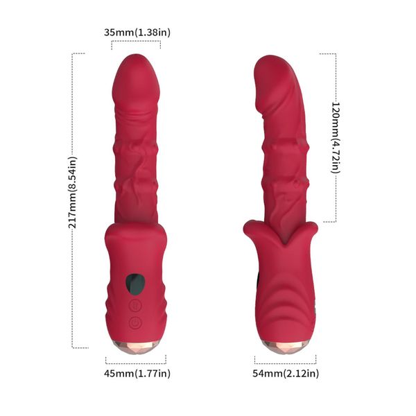 Dick Red 9 Vibration Function zdjęcie 2