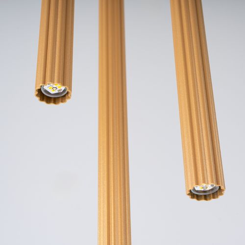 Lampa wisząca ARCHE 3P złota na Arena.pl