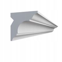 Listwa karniszowa LED 2m DLO1 6cm x 6cm maskownica osłona szyny sztukateria