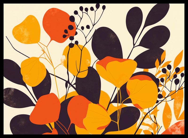 Plakat 55x40cm Ogrodowa Paleta zdjęcie 2