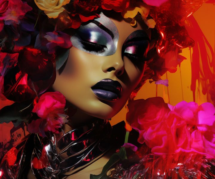 Plakat 60x50cm Kwiecista Diva zdjęcie 1