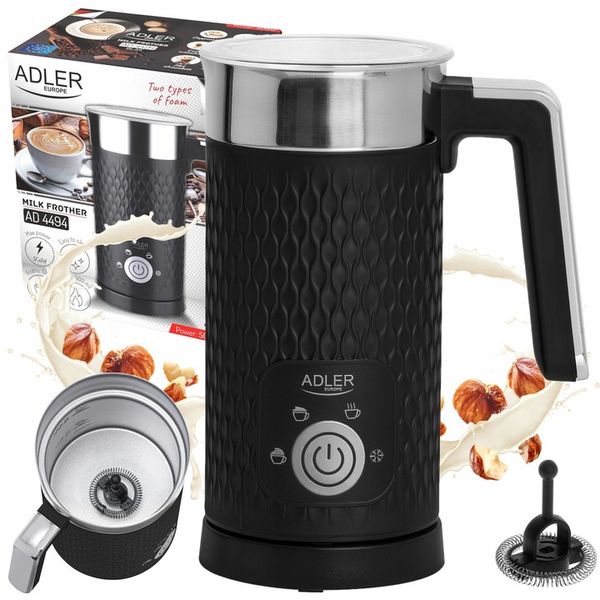 SPIENIACZ ELEKTRYCZNY DO MLEKA PODGRZEWACZ 2w1 Cappuccino Latte 4 Funkcje zdjęcie 1