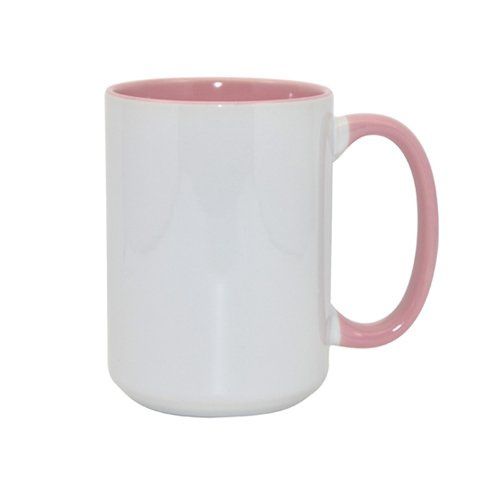 Kubek MAX 450ml FUNNY Różowy Sublimacja Termotransfer zdjęcie 1