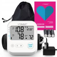 CIŚNIENIOMIERZ NARAMIENNY VITAMMY E1 ARYTMIA ETUI ZASILACZ MÓWI PO