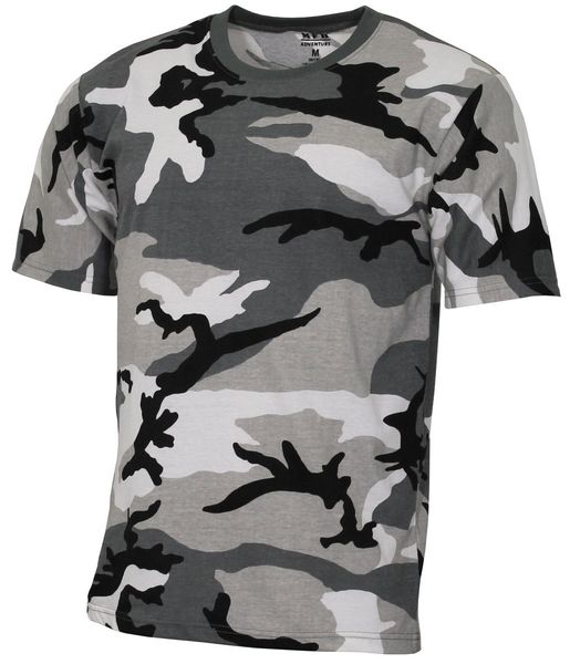 Koszulka US  "Streetstyle" urban szara 140-145 g/m² zdjęcie 1