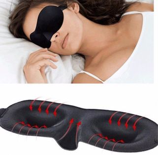 OPASKA NA OCZY maska 3D do spania zdrowy sen