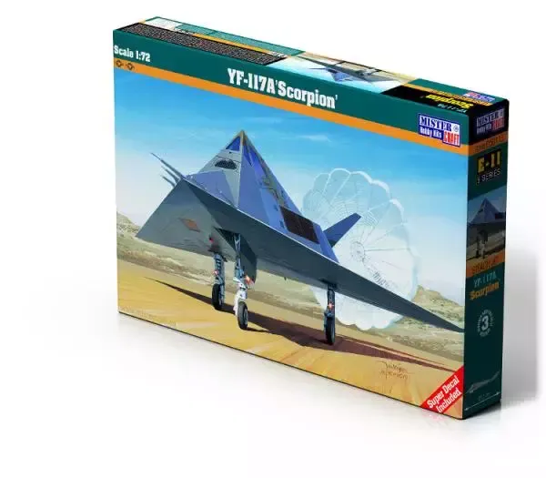 Samolot E11 YF-117A 'Scorpion', 1:72 zdjęcie 1