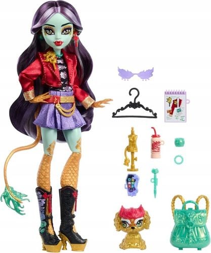 LALKA MONSTER HIGH JINAFIRE LONG lalka smok z pieskiem Cloudy „Yun Yun” na Arena.pl