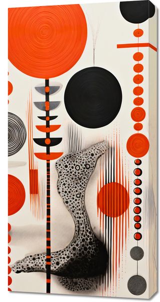 Obraz 50x100cm Kontrastowy Kosmos zdjęcie 1