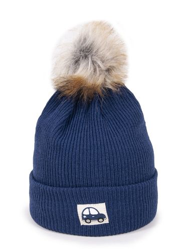 Czapka zimowa dziecięca z autem 46-48 YOCLUB na Arena.pl