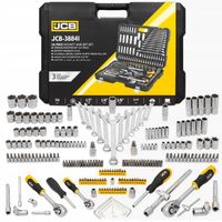 ZESTAW NARZĘDZIOWY KLUCZY NASADOWYCH KLUCZE PŁASKIE TORX NASADKI JCB 216EL