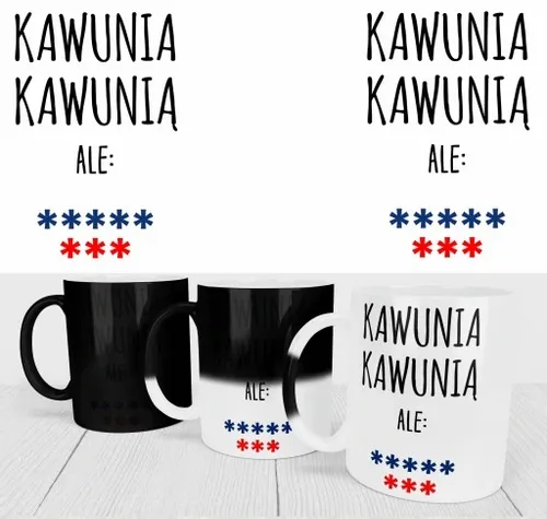 MAGICZNY KUBEK DLA PRACOWNIKÓW DO PRACY NA ODEJŚCIE Z PRACY ŚMIESZNY NADRUK na Arena.pl