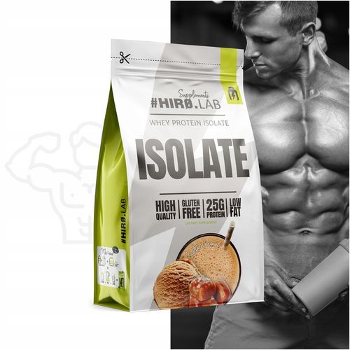 Izolat Białka BIAŁKO 700 g wpi Whey Protein Isolate Słony Karmel HIRO na Arena.pl