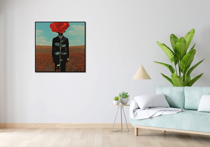 Plakat 80x80cm Obserwator zza Maku zdjęcie 4