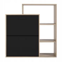 szafka na buty regał 2 komory obuwie komoda pojemna do przedpokoju regał