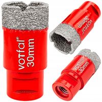 OTWORNICA DIAMENTOWA KORONKA WIERTŁO 30 MM M14 GRES PŁYTEK KAMIEŃ GLAZURY