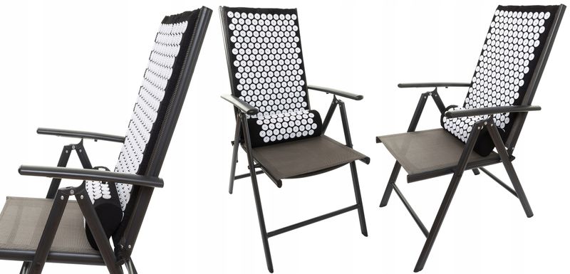 MATA DO AKUPRESURY CZARNA + PODUSZKA zdjęcie 9