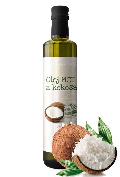 Olej MCT z KOKOSA 500ml dieta KETO zdjęcie 1